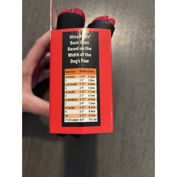 NWT Ultra Paws Durable Washable/Reusable/Skid Resistant Dog Boots Size 4/Small - Picture 4 of 7